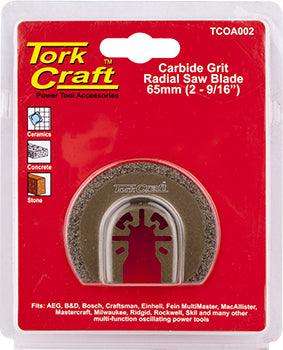 Tork Craft Quick Change Carbide Grit Radial Saw Blade 65 Mm(2 9/16')