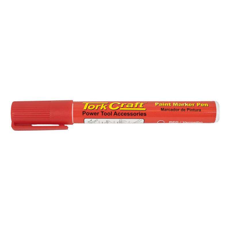Tork Craft Paint Marker Pen 1 Pc Red Bulk