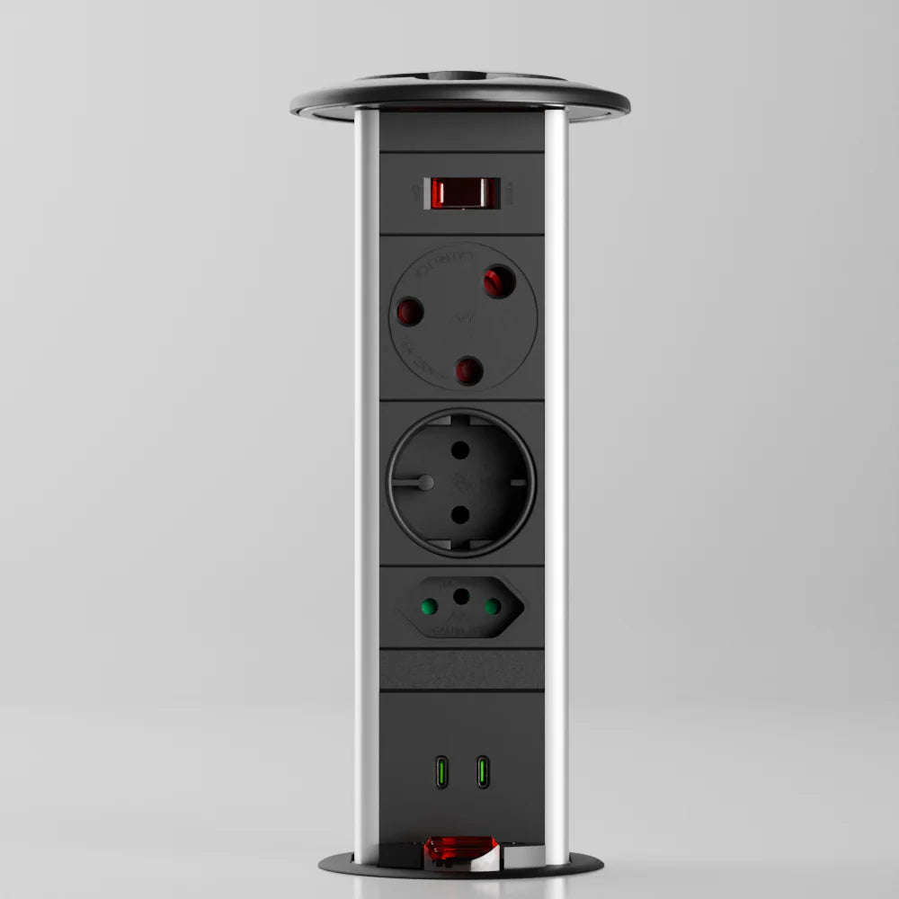 PD 465 Pull-Up Power Outlet