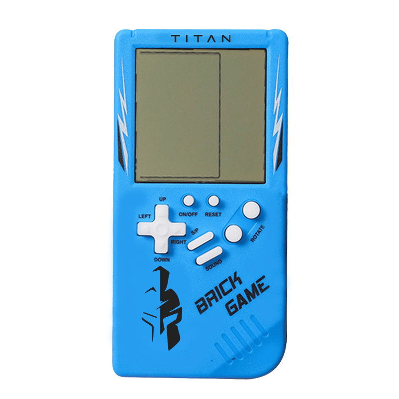 Titan Brick Game Portable Blue