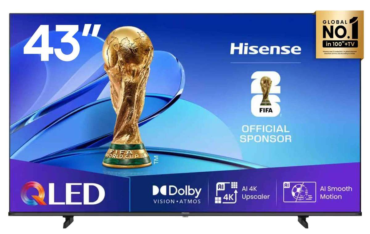 Hisense 43" UHD Qled Smart LED TV