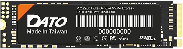 Dato DS700 1TB M.2 2280 SSD PCI-E