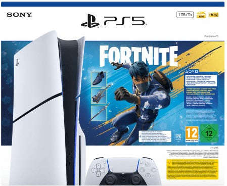 Playstation 5 Slim 1TB Fortnite Bundle Disc Edition