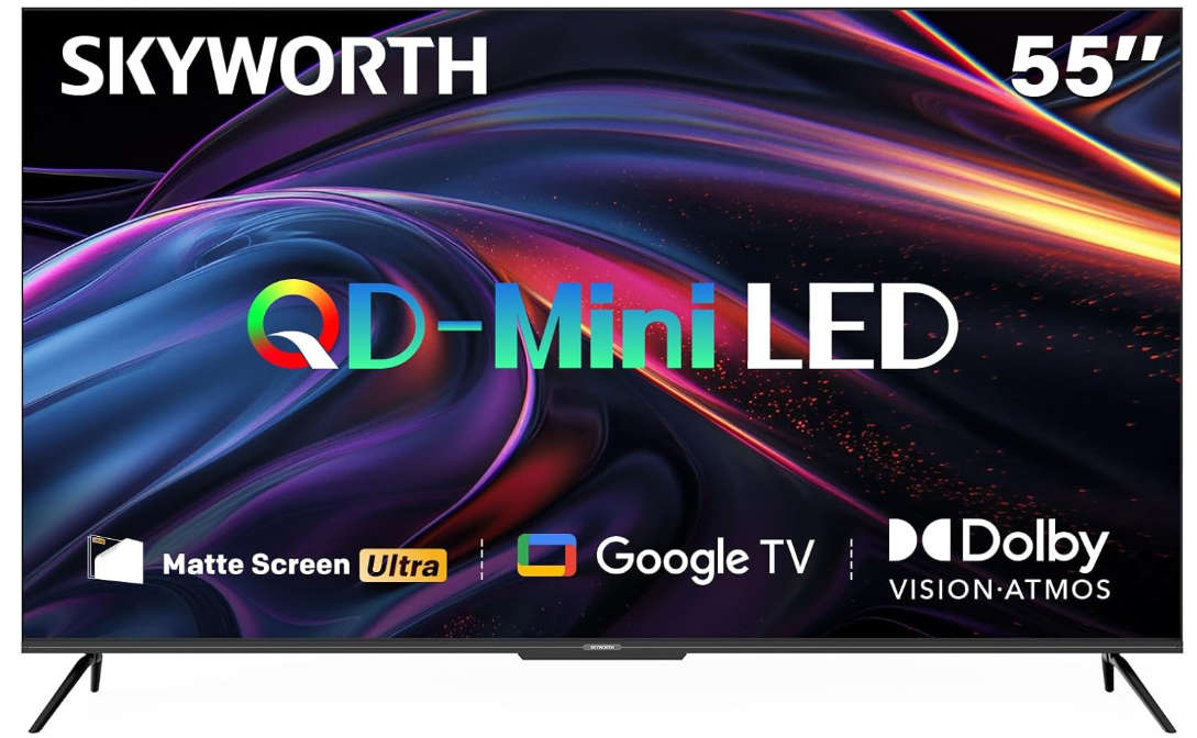 Skyworth 55 Inch UHD Q6600K Qled Google TV
