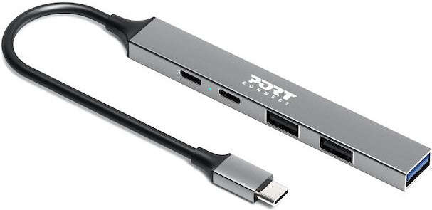 Port USB Type C Hub With 4 USB Ports
