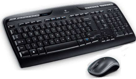 Logitech Black MK330 Cordless Keyboard &amp; Mouse Combo