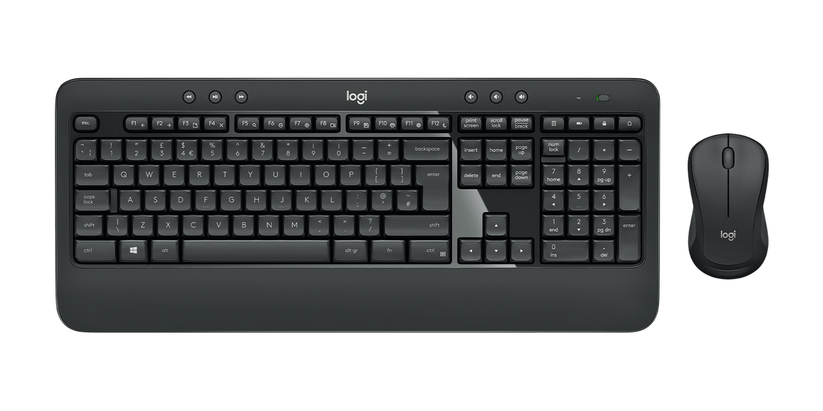 Logitech 920-008685 Logi MK540 Wireless Keyboard And Mouse Combo Unifying USB Receiver