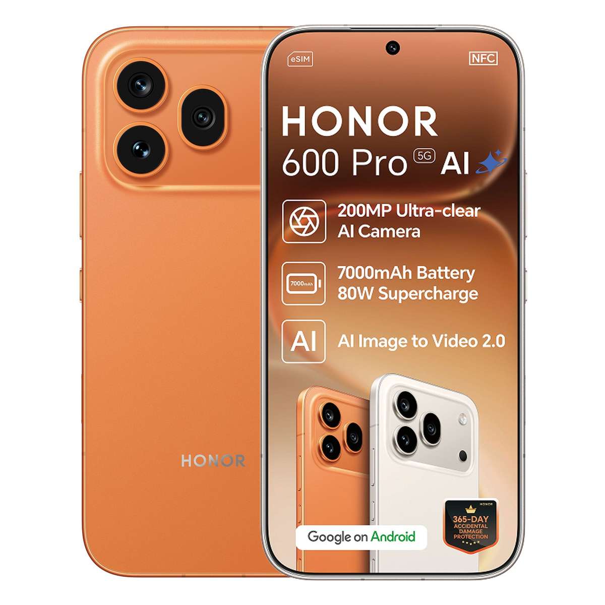 Honor 600 Pro 512GB Ds Orange