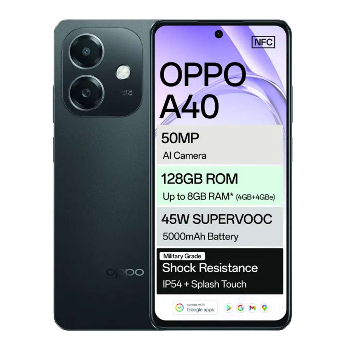 Oppo A40 128GB Ds Black