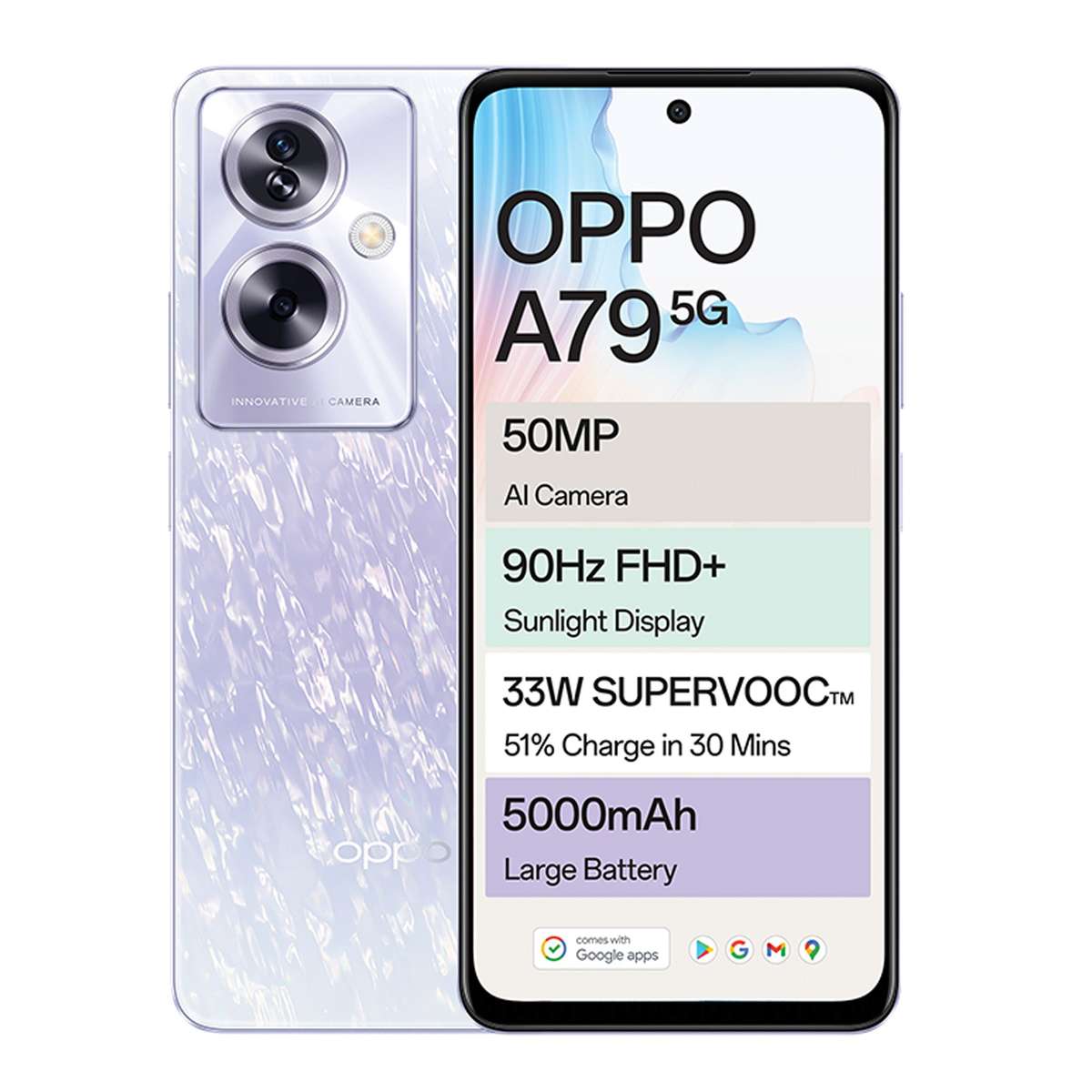 Oppo A79 5G 256GB Ds Purple