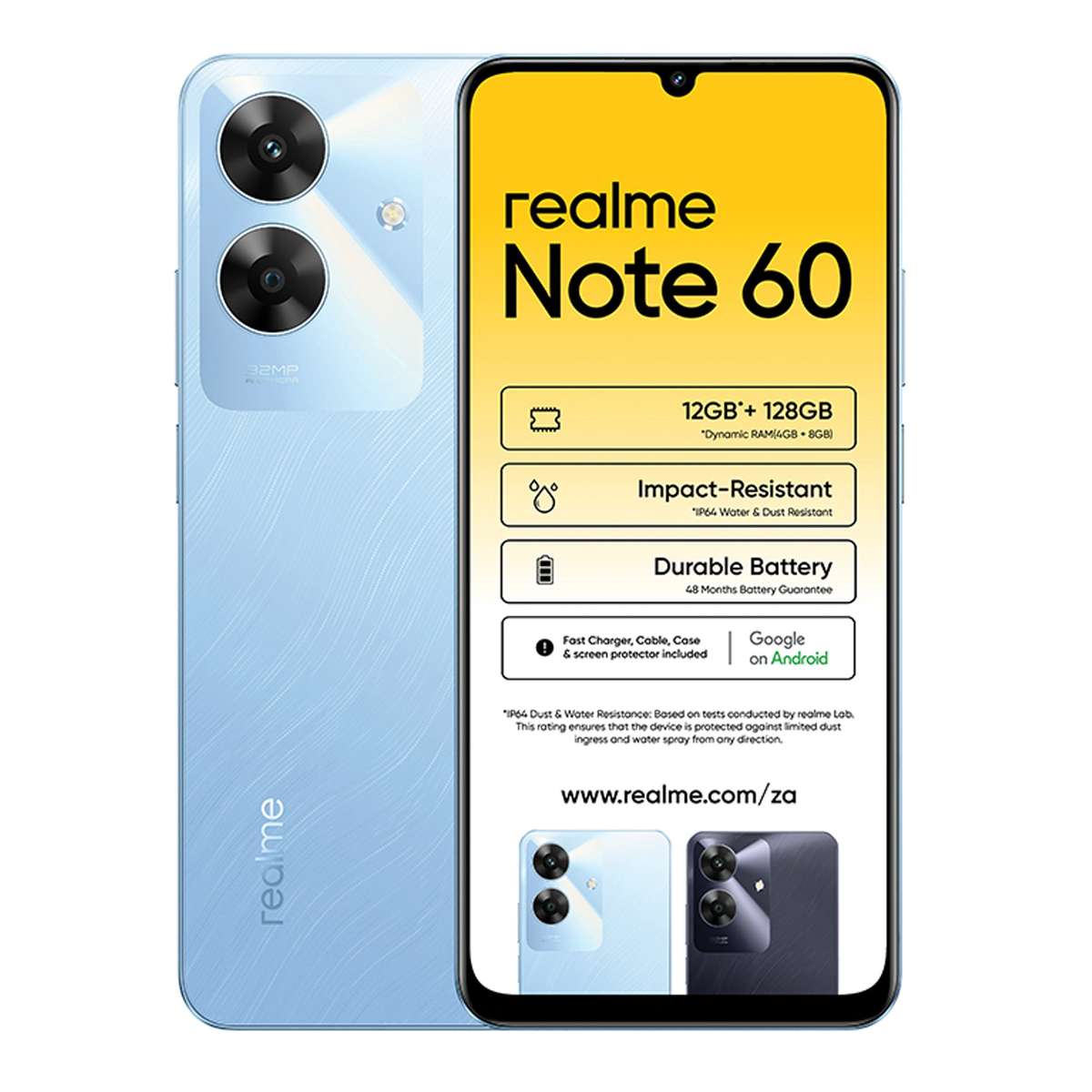 Realme Note 60 128GB Ds Blue