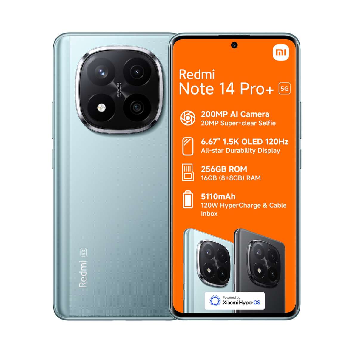 Xiaomi Redmi Note 14 Pro Plus 5G 256GB Ds Frost Blue