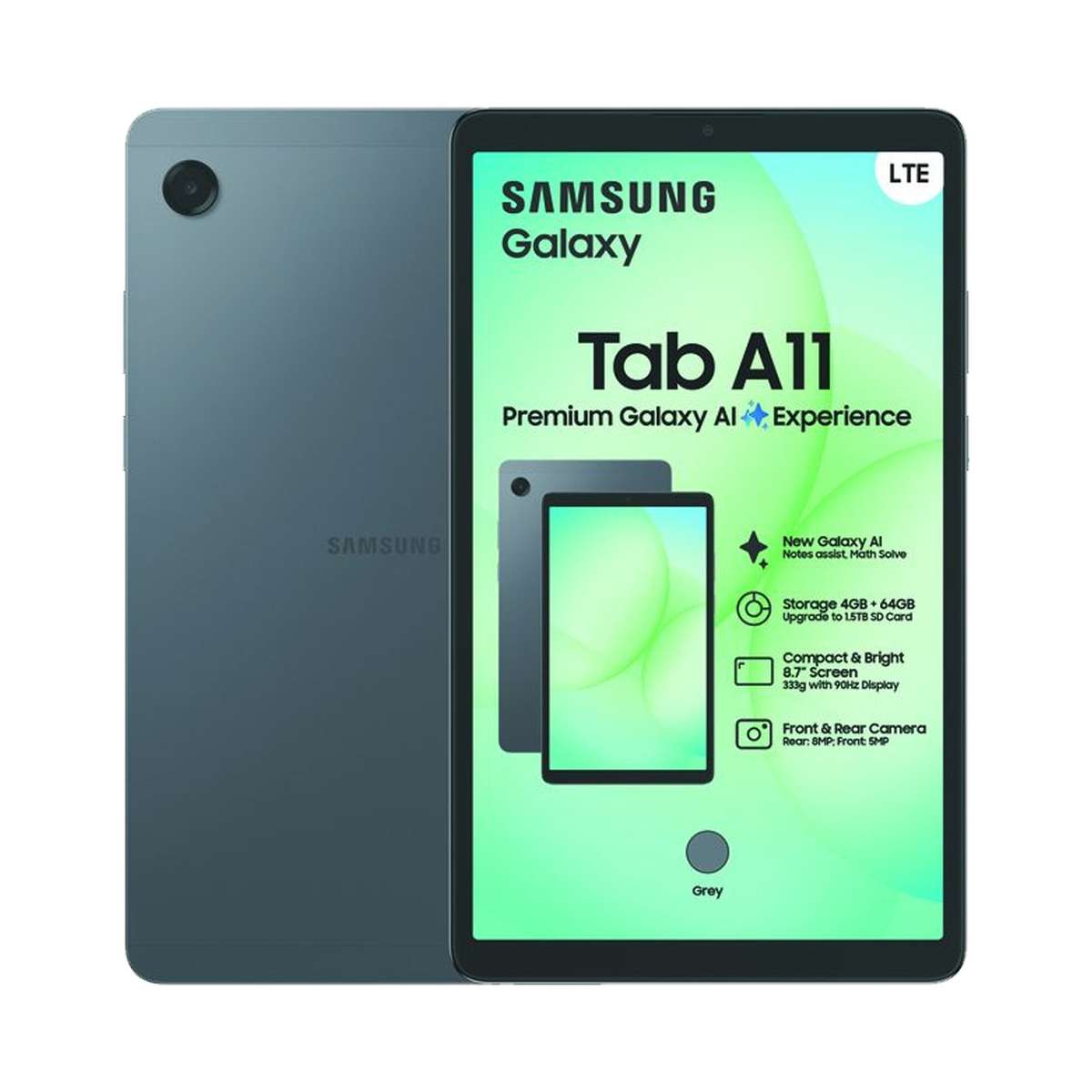 Samsung Galaxy Tab A11 4G 64GB Ss Gray