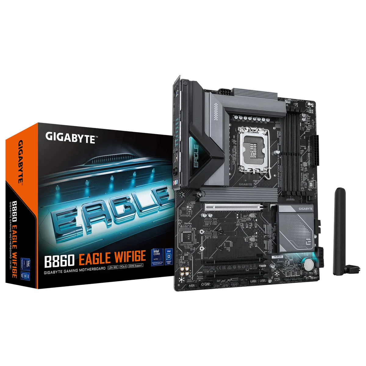 Gigabyte INTEL® B860 Chipset For Lga 1851; 4X DDR5; 3X M2; Hdmi/Dp ; ATX.