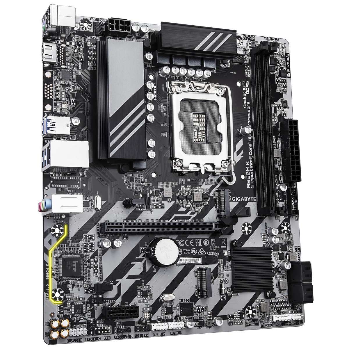 Gigabyte INTEL® B860 Chipset For Lga 1851; 2X DDR5; 2X M2; HDMI; MATX