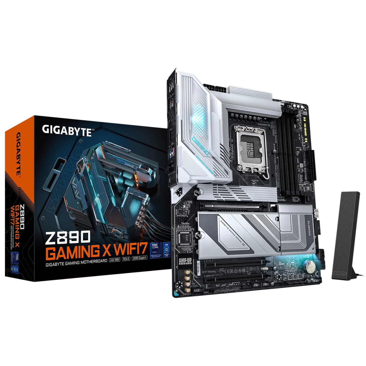 Gigabyte INTEL® Z890 Chipset For Lga 1851; 4X DDR5; 4X M2; USB4® USB Type-C®/Dp/Hdmi (front); ...