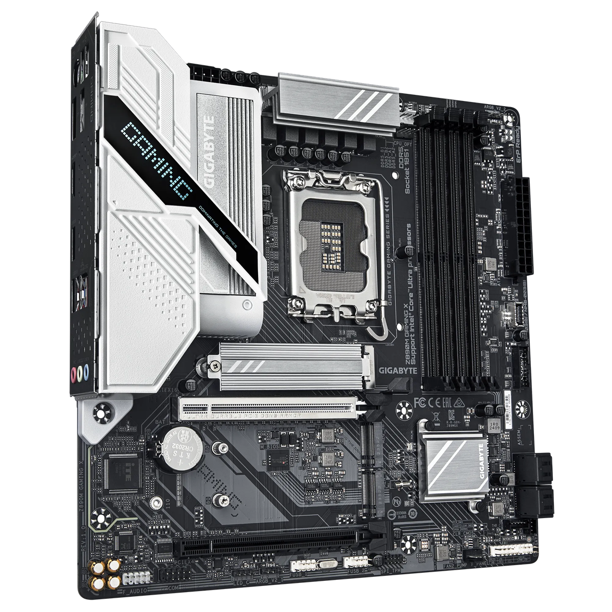 Gigabyte INTEL® Z890 Chipset For Lga 1851; 4X DDR5; 3X M2; HDMI/2X DP; MATX.