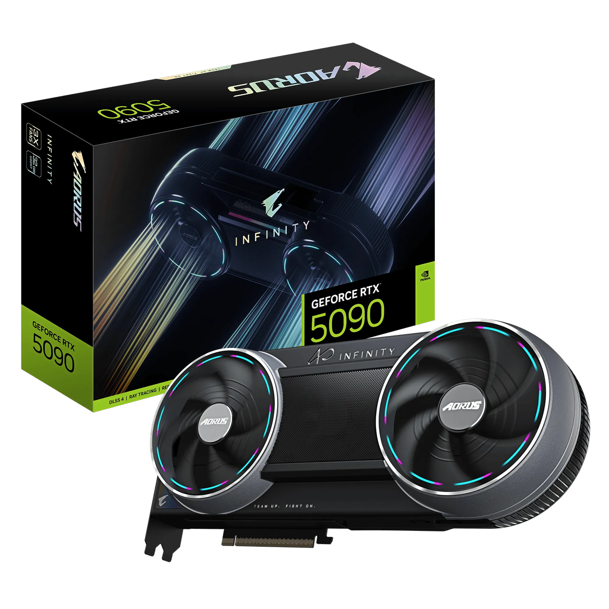 Gigabyte Nvidia Geforce Rtx 5090 Aorus Infinity 32GB GDDR7; 512-BIT Memory Bus; 1X HDMI; 3X Displ...