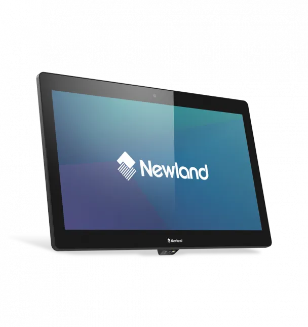 Newland-Nquire 1500 Mobula II Mikro Kiosk With 15'' Touch Screen; 2D Cmos Mega Pixel Imager With ...