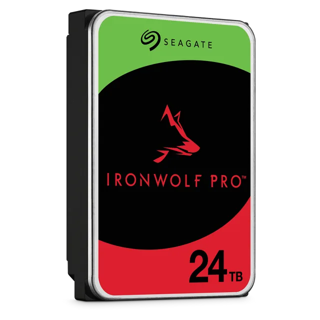 Seagate Ironwolf Pro 24TB 3.5'' Hdd Nas Drives 7200 Rpm; SATA 6GB/S Interface; 256MB CACHE;550TB/...