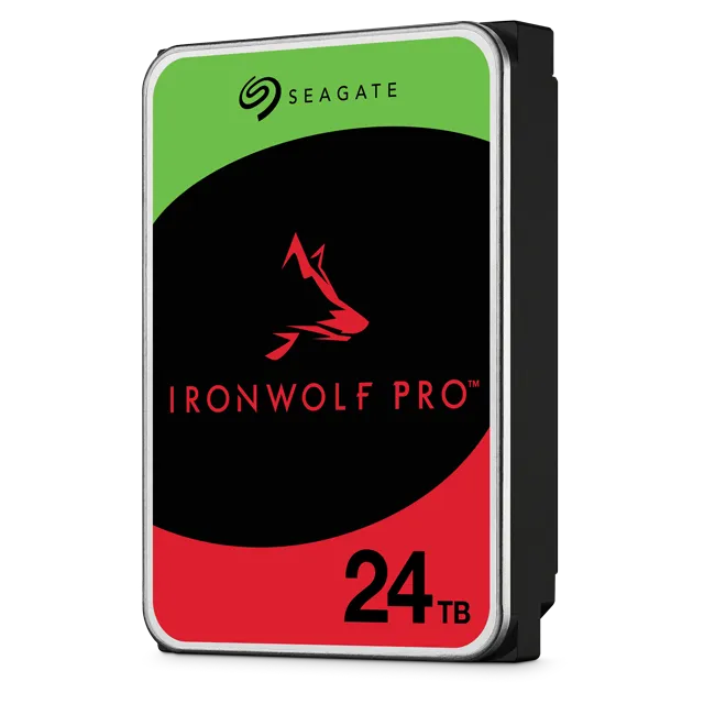 Seagate Ironwolf Pro 24TB 3.5'' Hdd Nas Drives 7200 Rpm; SATA 6GB/S Interface; 256MB CACHE;550TB/...