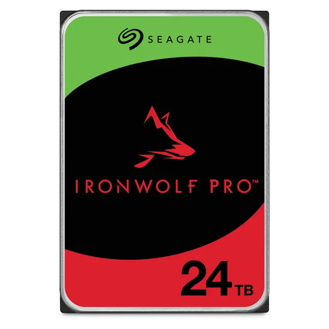 Seagate Ironwolf Pro 24TB 3.5'' Hdd Nas Drives 7200 Rpm; SATA 6GB/S Interface; 256MB CACHE;550TB/...
