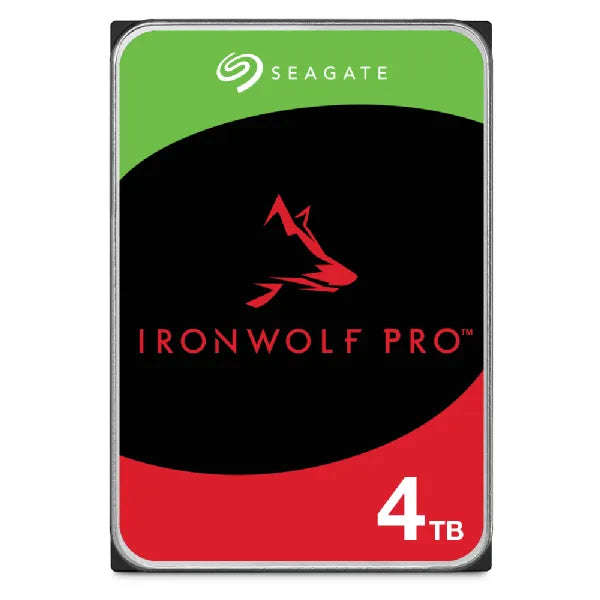 Seagate Ironwolf Pro 4TB 3.5'' Hdd Nas Drives 7200 Rpm; SATA 6GB/S Interface; 256MB CACHE;550TB/Y...