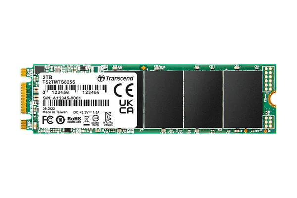 Transcend 2 TB MTS825S M.2 SATA3 2280 SSD Cacheless Tlc