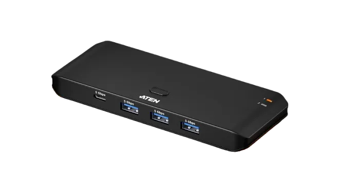 Aten 2 X 4 USB 3.2 Gen 1 Sharing Switch
