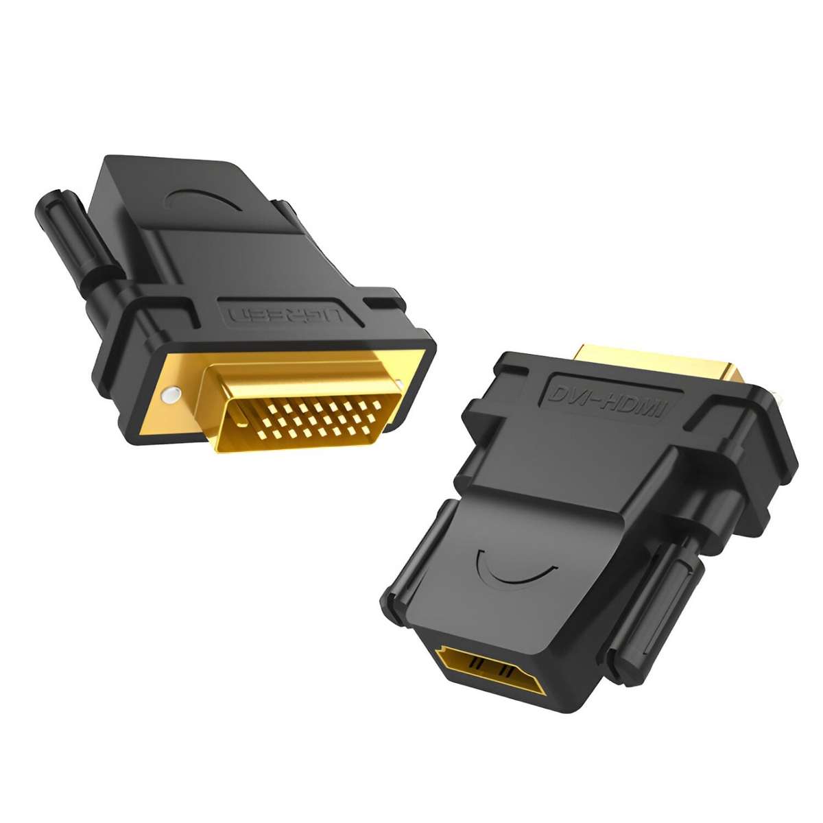Ugreen Dvi (24+1) Male To HDMI Female Adapter Black