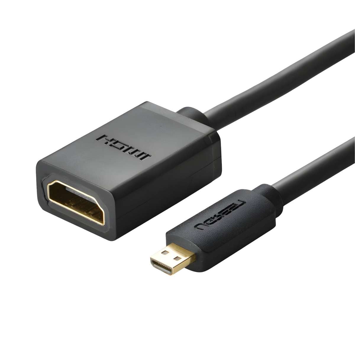 Ugreen Micro HDMI Male To HDMI Female Adapter Black