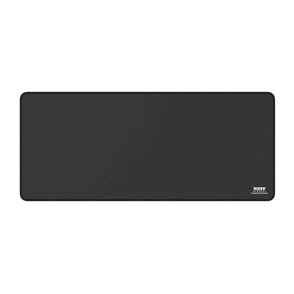 Port Connect Professional Desk Pad Black (300 X 700MM)