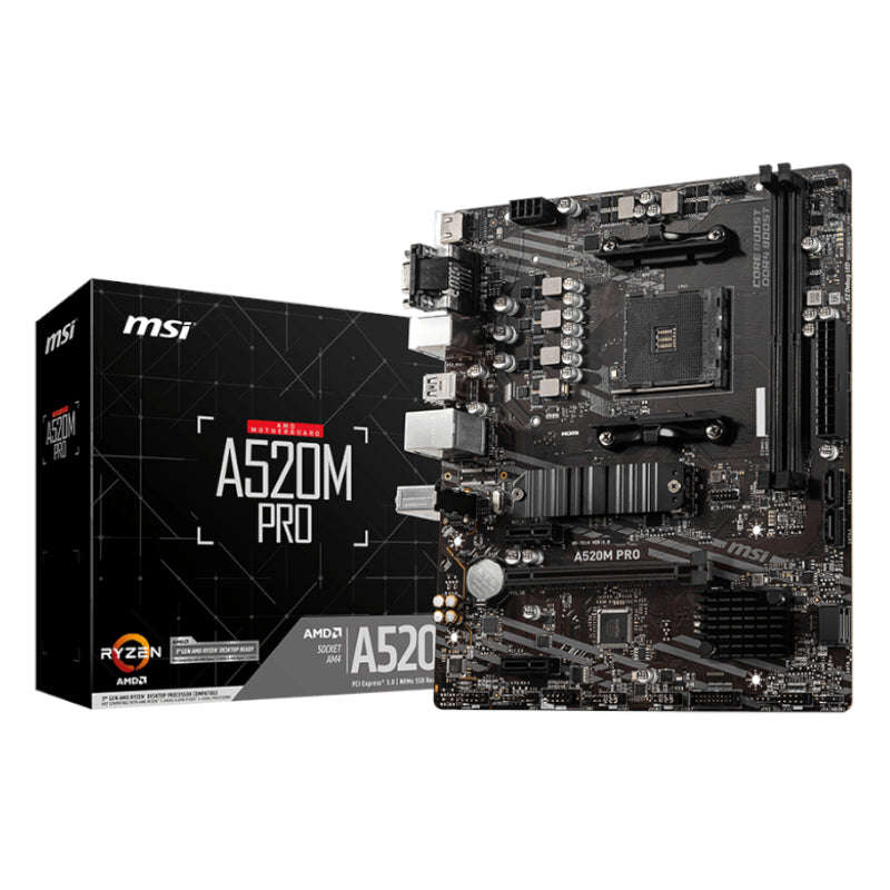 Msi AMD AM4 MATX Gaming Motherboard