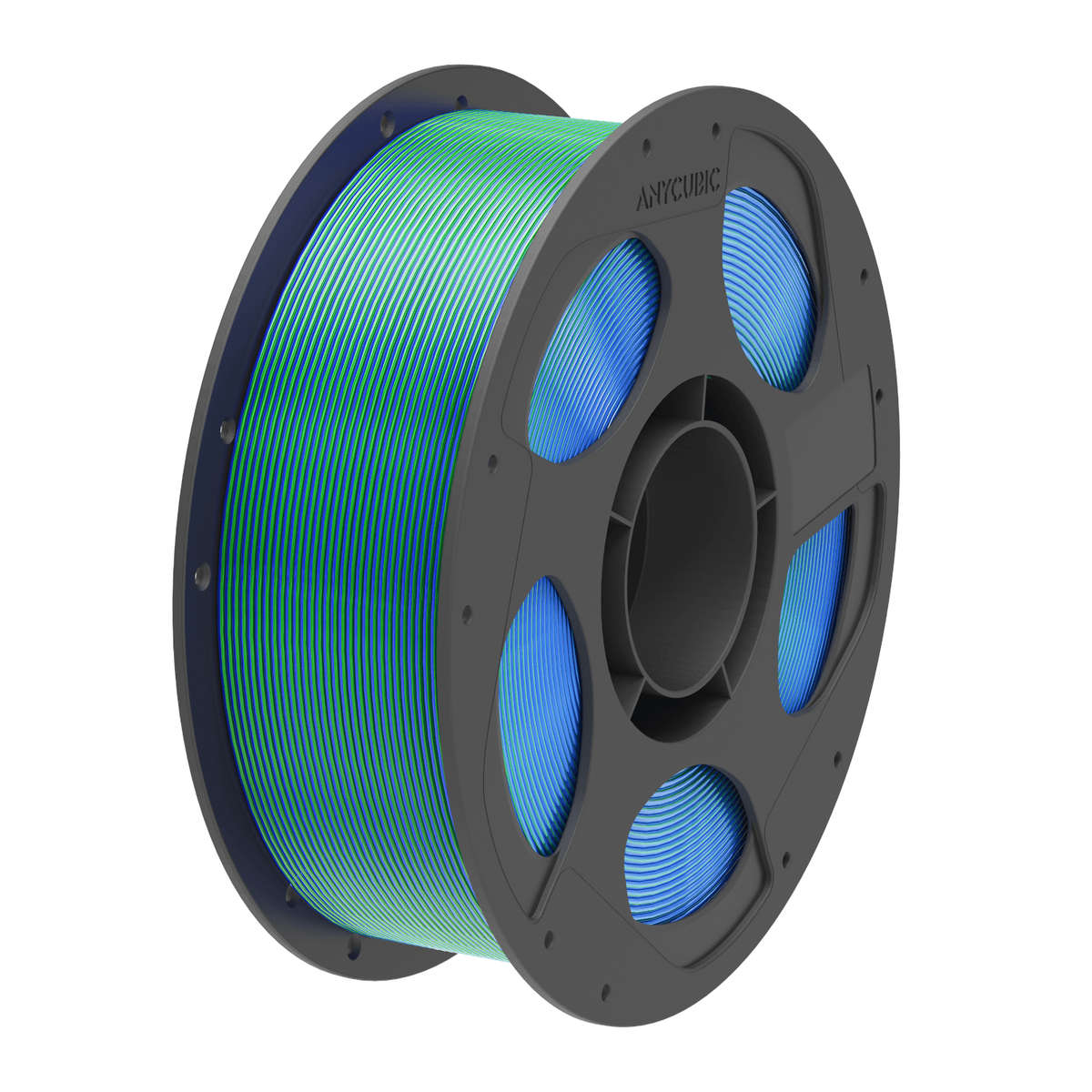Anycubic Pla Silk Dual Filament 1KG  Blue/Green