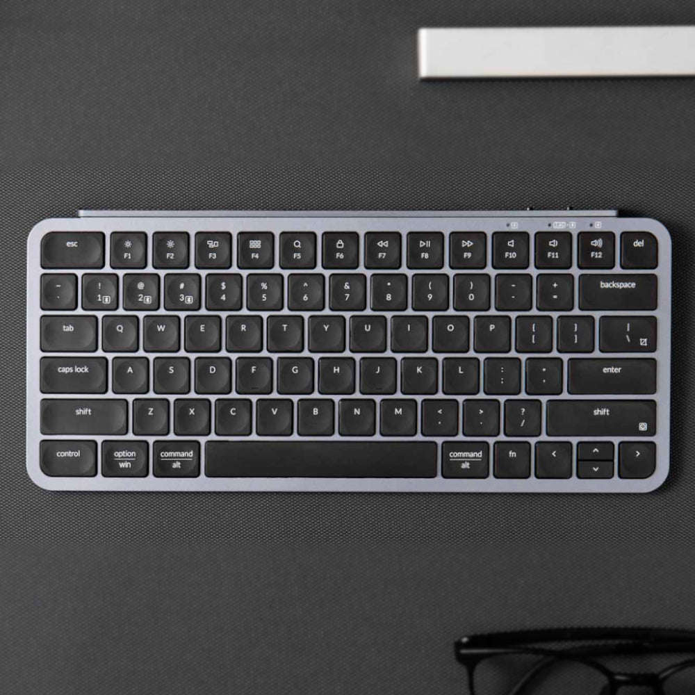 Keychron B1 Pro Ultra-Slim 75% Wireless Keyboard Space Grey