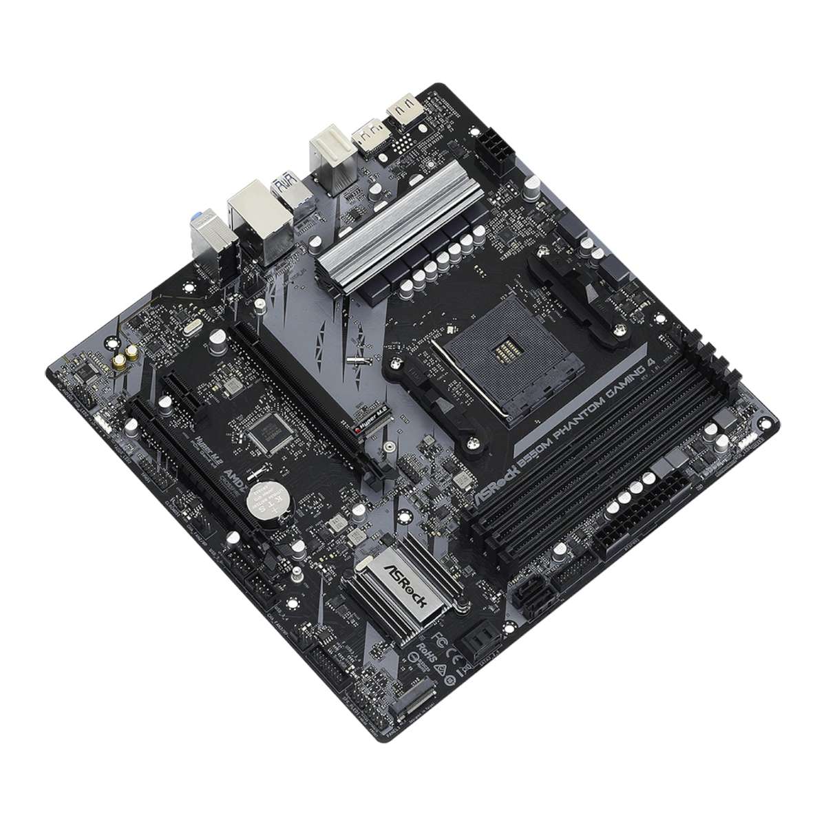 Asrock B550 Phantom Gaming 4 AM4 M-ATX Motherboard