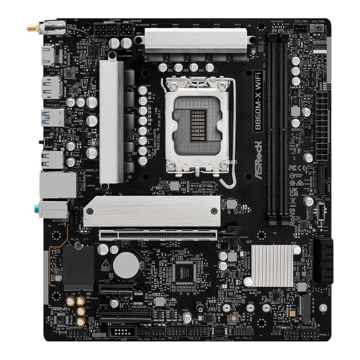 Asrock B860M-X Micro ATX DDR5 Motherboard (PCIE 5 And WI-FI 6E)
