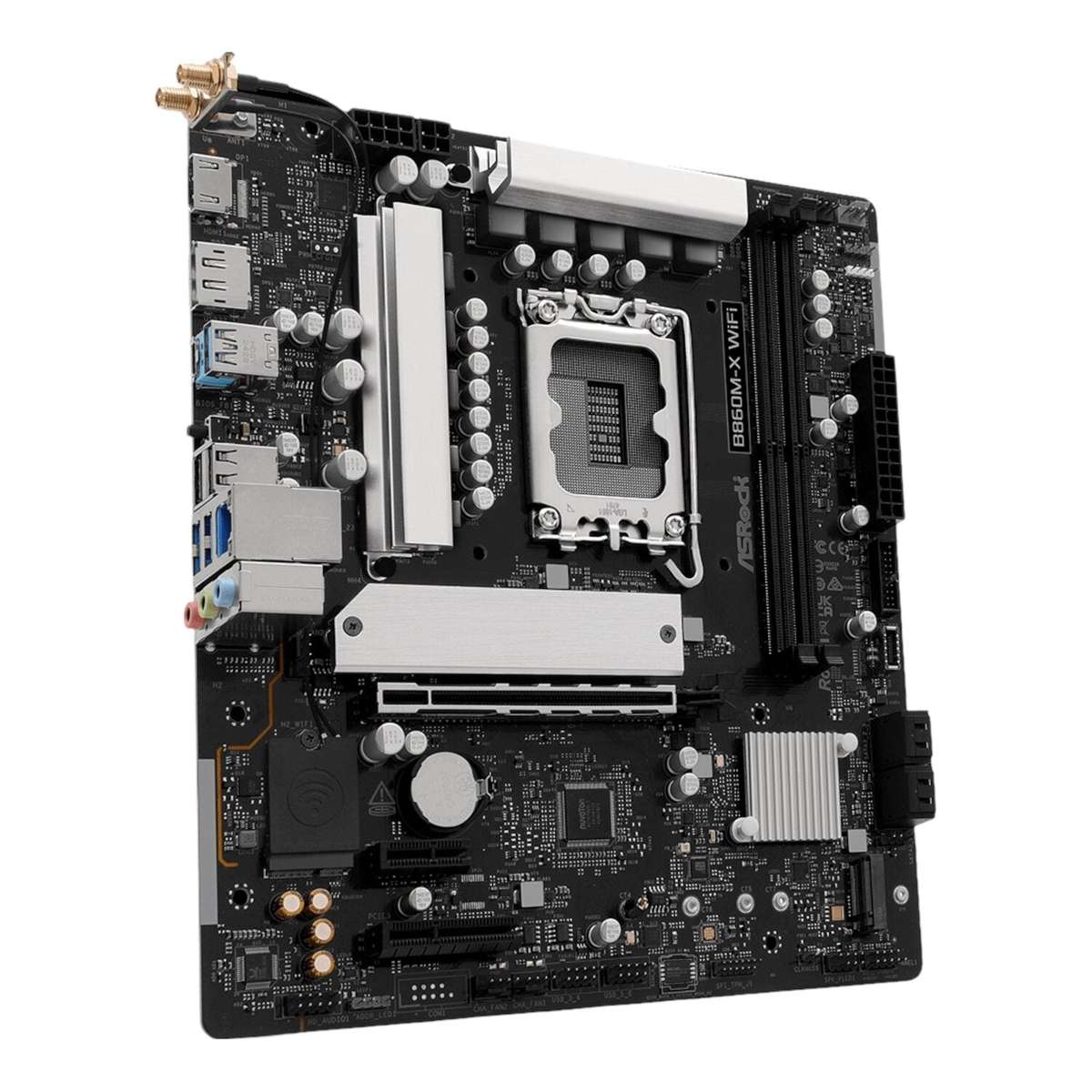 Asrock B860M-X Micro ATX DDR5 Motherboard (PCIE 5 And WI-FI 6E)