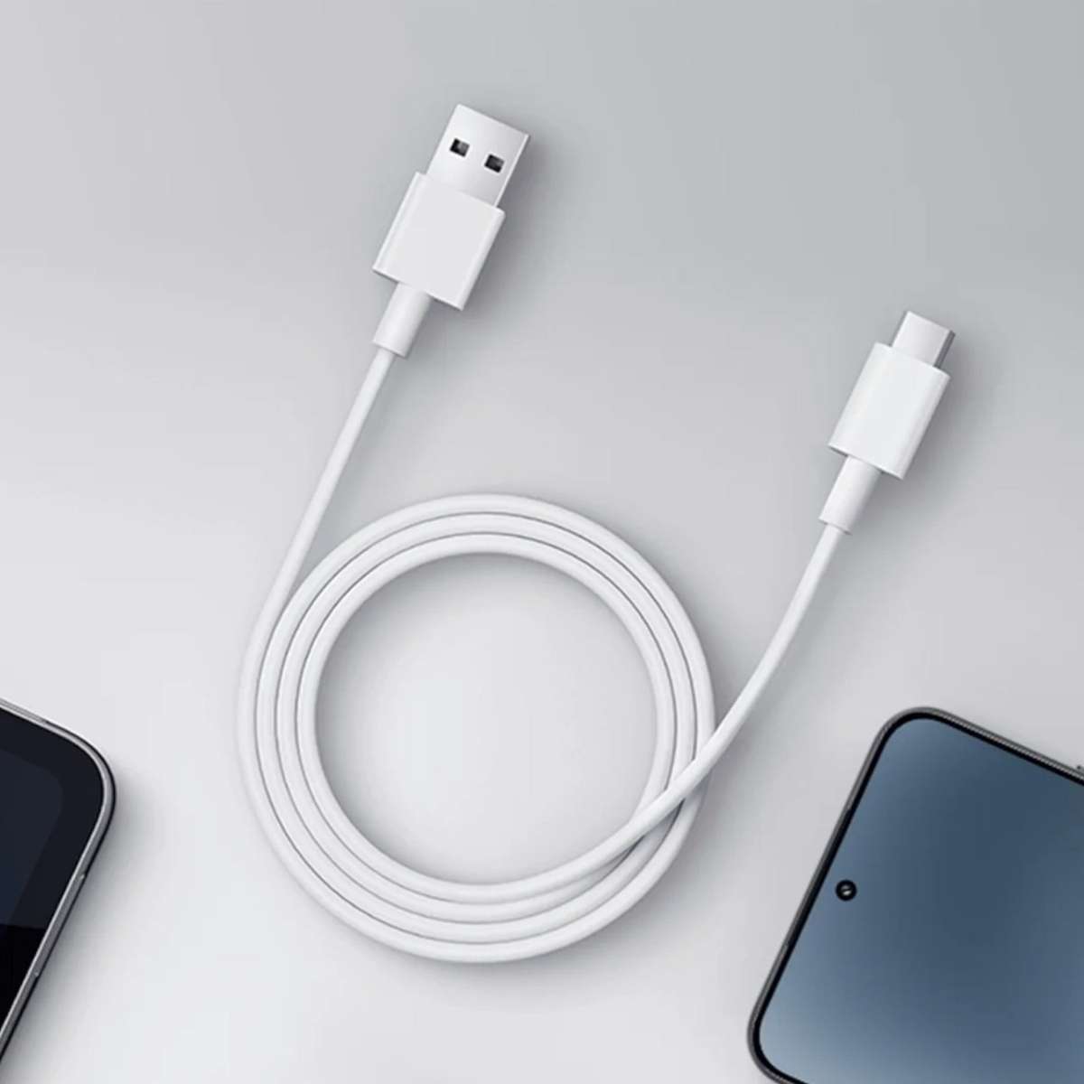 Xiaomi 3A Usb-A To USB Type-C Cable 1M White