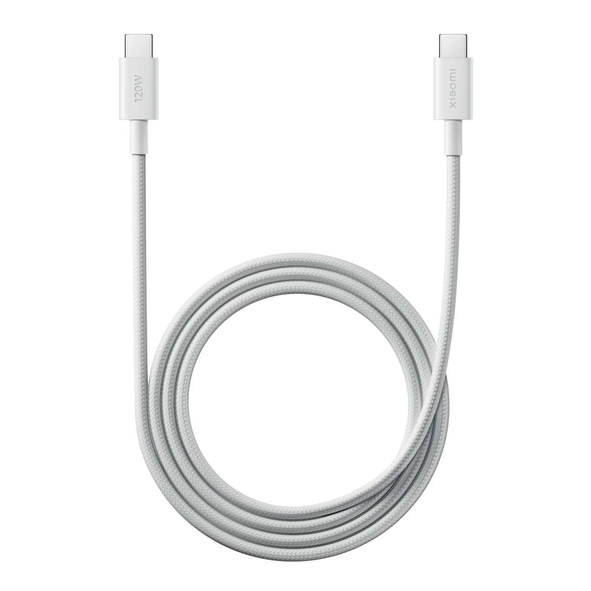 Xiaomi 6A Braided USB Type-C To USB Type-C Cable (1M) White