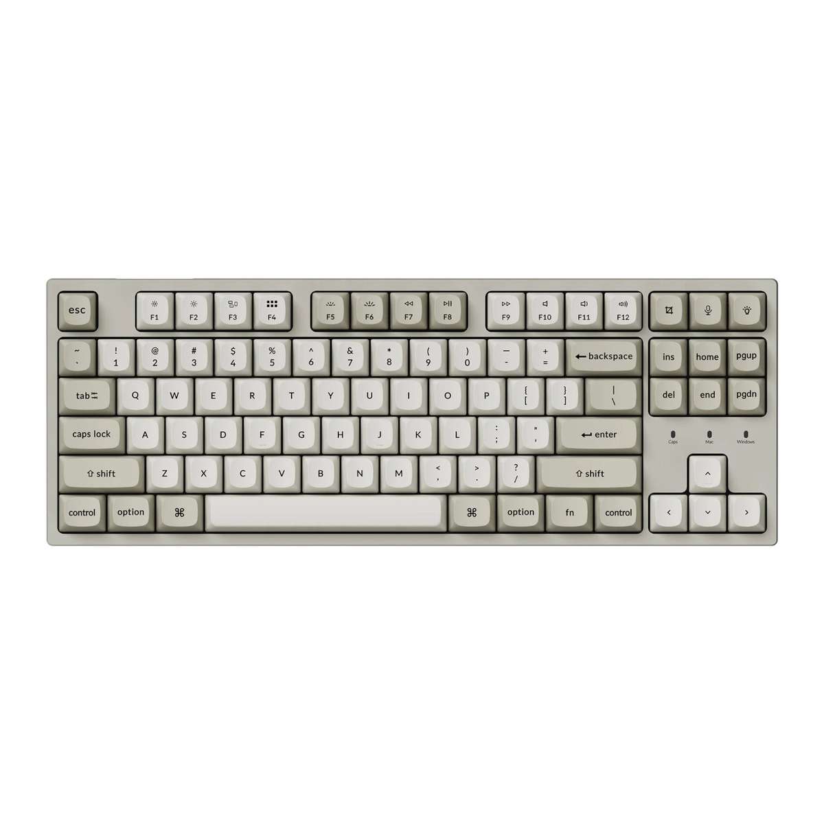 Keychron C1 Pro 8K 80% Super Red Hot-Swappable RGB Wired Mechanical Keyboard