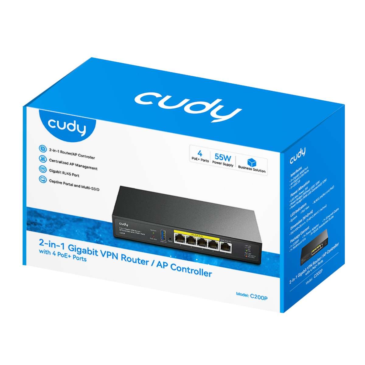 Cudy 2-IN-1 Smb Router / Ap Controller
