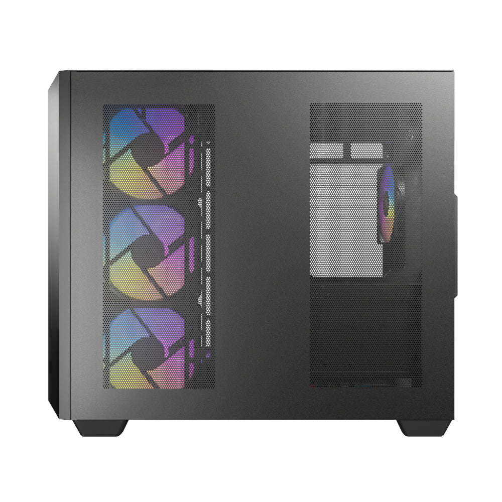Antec C5 ARGB ATX Dual Mid Tower Gaming Chassis  Black
