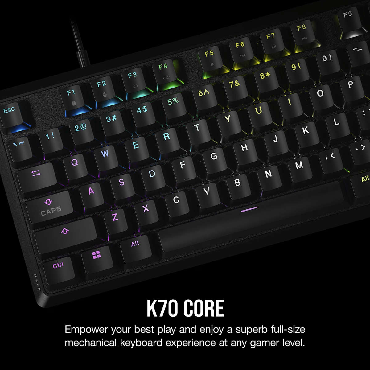 Corsair K70 Core RGB Mechanical Gaming Keyboard Black