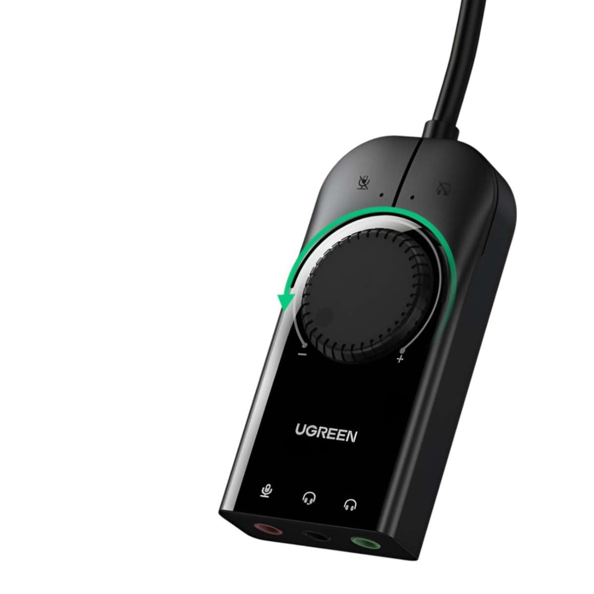 Ugreen Usb-A To 3.5MM External Stereo Sound Adapter Black