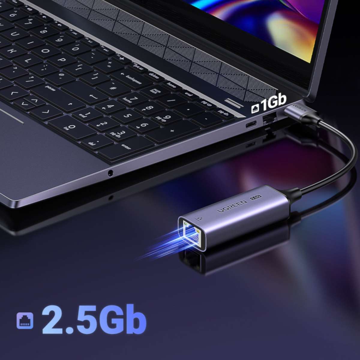 Ugreen Usb-A 3.2 Gen 1 To 2.5G Ethernet Adapter