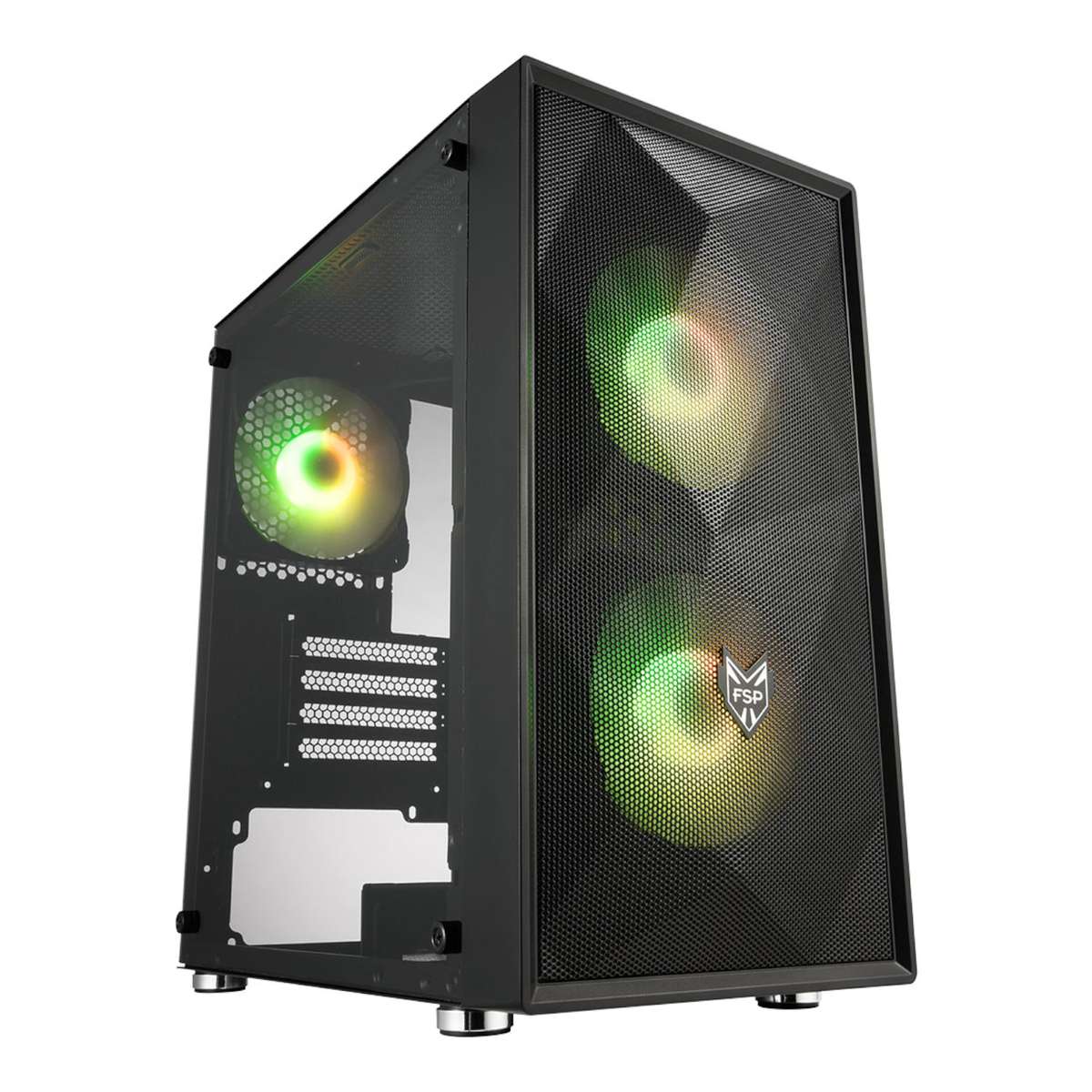 Fsp Micro-Atx Gaming Chassis Black