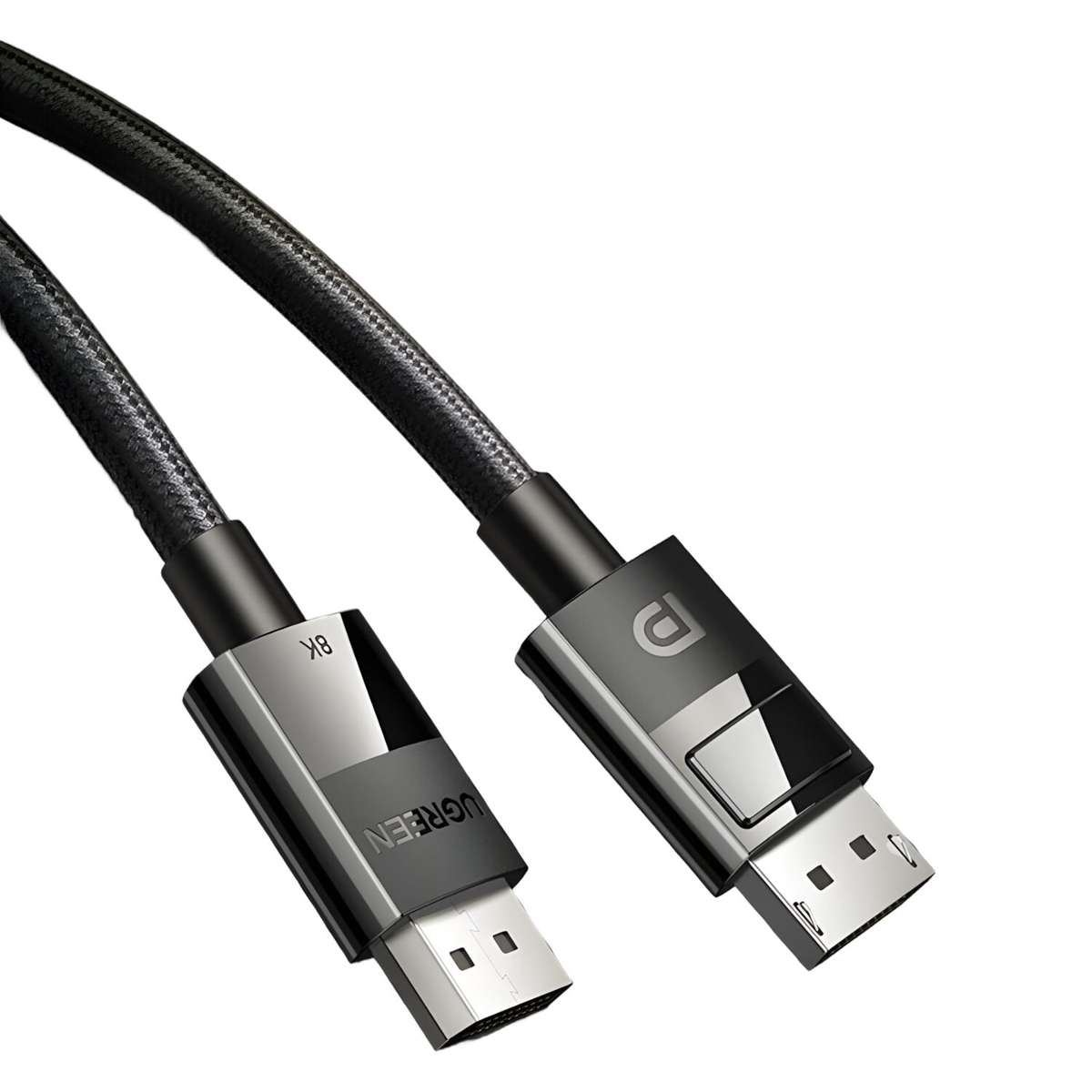 Ugreen DP114 8K Displayport Male To Male Braided Cable 3M