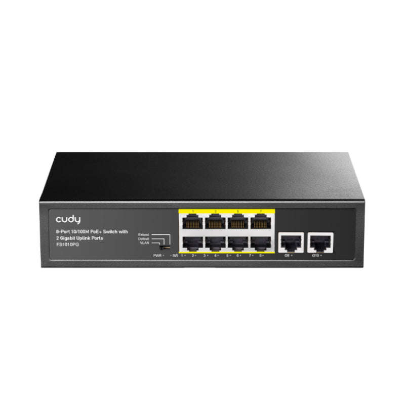 Cudy 10-PORT Unmanaged POE+ Switch