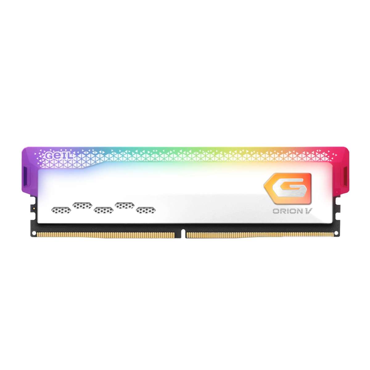 Geil Orion V RGB 16GB 6000MHZ DDR5 Desktop Gaming Memory White